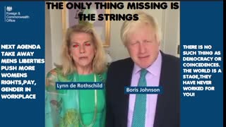 boris johnson & lady rothschild/cue the men agenda!