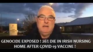 GENOCIDE EXPOSED !! 26% DIE IN IRISH NURSING HOME AFTER COVID-19 VACCINE !! SHARE FAR AND WIDE !!