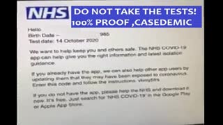 do not take the test,100% casedemic