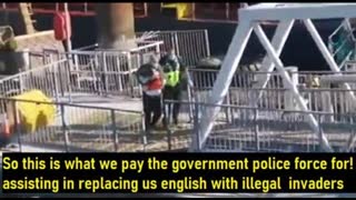 Authorities illegally helping illegals into UK and telling you your not allowed to record evidence