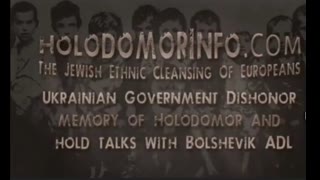 Ukrainian Government Dishonor memory of jewish bolshevik Holodomor meeting with adl