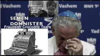 Jewish Scum Fraudster Crocodile Tears