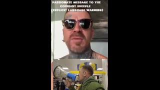 PASSIONATE MESSAGE TO THE COVIDIOT SHEEPLE (EXPLICIT LANGUAGE WARNING)