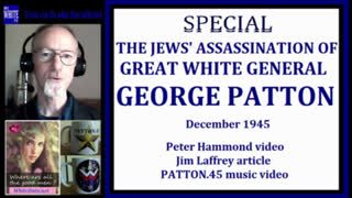 The jew Assassination of Great White General George Patton