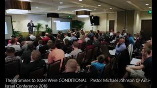 "The Promises to Israel Were CONDITIONAL" | Pastor Michael Johnson @ Anti-Israel Conference 2018