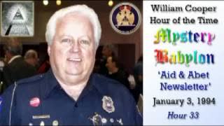 Bill Cooper, Mystery Babylon - Hour 33 - Aid & Abet Newsletter.