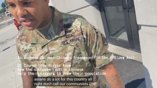 The relationship between U.S(Jew Ass) {Nigger} Army and asian jews chinese communist