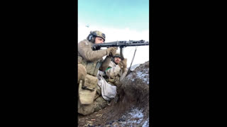 (March 1st---15th, 2023) How to burst the subhuman russian(slavic) Niggers with MG3 Hitler's buzzsaw