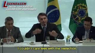 Bolsonaro goes on a rant about governors and mayors arresting citizens.