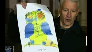 Anderson Cooper pays TRIBUTE to Moloch The Owl for the Sandy Hook MASSACRE!!