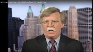 John Bolton about the Iraq Oil Law