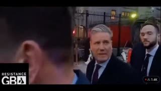 Keir Starmer (DPP) protest