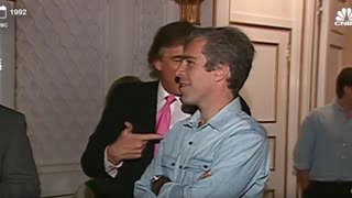 Trump partying with Jeffrey Epstein in 1992