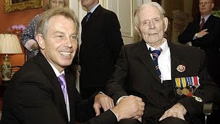 When war criminal Tony Blair met Harry Patch