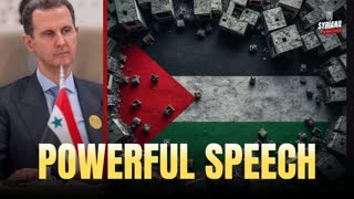 President Bashar al Assad&#039;s POWERFUL Speech on Gaza   Lebanon