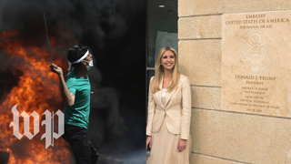 U.S. Embassy opens in Jerusalem, while Palestinian protesters are killed