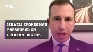 Avi Hyman refuses to say at least 25,000 women and children murdered as ofJanuary