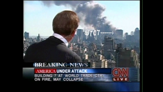 9/11/01 WTC7 Collapsed Report from CNN's aaron brown