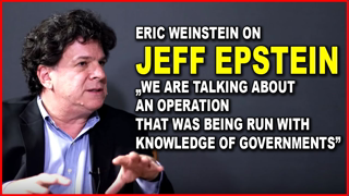 Eric Weinstein: Why is Still No One Asking These Questions about JEFF EPSTEIN