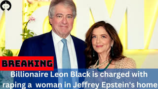 Talmudic Billionaire Leon Black charged raping girl Epstein's home