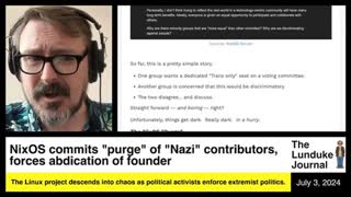 NixOS Linux commits "purge" of "Nazi" contributors, forces abdication of founder