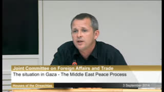 Richard Boyd Barrett- Israel is not a normal state and should not be treated as such