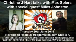 Christine J Hart talks with Max Spiers with special guest Miles Johnston