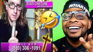 Christian vs Muslim Debate on Jesus Chatline FUNNY REACTION