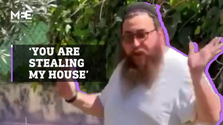 Israeli settlerâ€™s attempt to justify forcible takeover of a Palestinian home sparks online anger