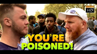 You're Poisoned! Hamza Vs Brandon | Old is Gold | Speakers Corner | Hyde Park