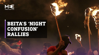 Fires, lasers and honks: How Beitaâ€™s â€˜night confusionâ€™ rallies are fighting Israeli settlers