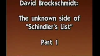 AVOF 184 - David Brockschmidt - The Unknown Side of Schindler's List 1 of 2