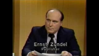 Ernst Zundel - on the TV Show 'Cherington' (1983)