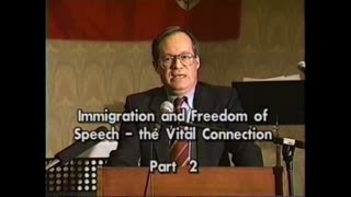 AVOF 155 - Immigration and Freedom of Speech - The Vital Connection (1998) 2 of 2