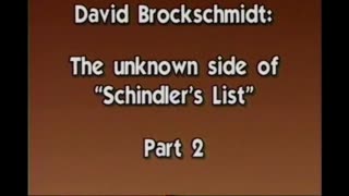 AVOF 185 - David Brockschmidt - The Unknown Side of Schindler's List 2 of 2