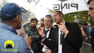 Jews VS Muslim Speakers Corner Hashim Round 2 FIGHT