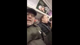 MIDAZOLAM MATT CONFRONTED ON THE LONDON UNDERGROUND