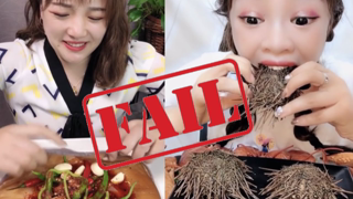 weird Korean girl food fails #2