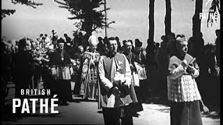 Ile D'yeu Part Of World News - Funeral Of Petain (1951)