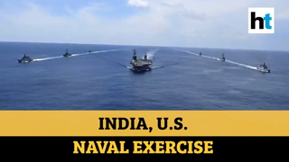 Amid China tension, India & US Navy conduct joint exercise in Indian Ocean