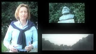 Beatrix von Storch (AfD) â€“ Veiling the statue of racist Karl Marx