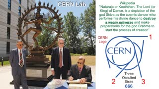 The Jews Worship Shiva And Kali - Shiva The Destroyer Sits Outside Of CERN