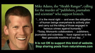 Shabbos Goy Shill Mike Adams Of Natural News