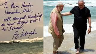 Israel Benjamin Netanyahu's New Best Friend - Indian Prime Minister Narendra Modi Is Obama For India