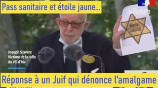 Pass sanitaire et Ã©toile jauneÂ : message Ã  un juif qui dÃ©nonce lâ€™amalgame