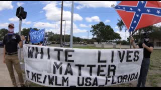 WHITE LIVES MATTER RALLY - ALTAMONTE SPRINGS, FLORIDA