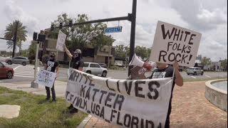 WHITE LIVES MATTER RALLY - WINTER PARK & MAITLAND, FLORIDA