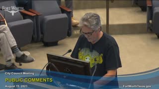 SchwettyBalls at Fort Worth City Council