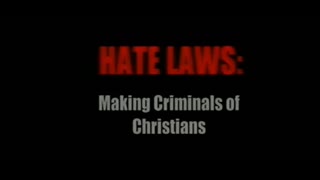 Ted Pike Hate Laws Making Criminals of Christians (2001)