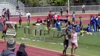 INSANE Video Shows Runner Getting Sucker-Punched By Another During Florida Track Meet